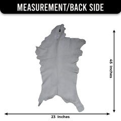 Luxury Dark Brown Goat Skin Floor Rug - Handmade from 100% Pure Goat Skin, Non-Shedding, Kid & Pet-Friendly, Eco-Friendly and Sustainable - Celestial Leather Limited