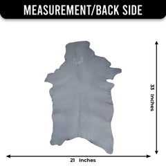 Luxury Handmade Dark Brown White Goat Skin Rug with Non-Slip Suede Backing - Eco-Friendly Natural Beauty for High-Traffic Areas - Celestial Leather Limited