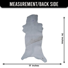 Stylish Dark Brown Goat Hide Rug - Perfect Accent for Contemporary Homes