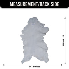 Decorative Dark Brown Goat Skin Rug - Luxurious Touch for Living Spaces