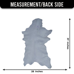 Luxury Handmade Brown & White Goat Skin Rug - Natural Soft Sustainable Floor Rug with Non-Slip Back - Unique Eco-Friendly Home Décor - Celestial Leather Limited