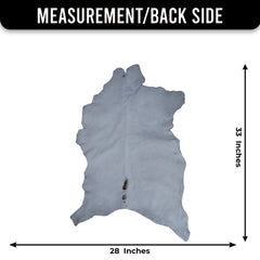 Luxury Brown and White Genuine Goat Hide Rug - Premium 100% Natural Hair-On Goat Skin Rug - Handcrafted and Sustainable Home Decor - Celestial Leather Limited