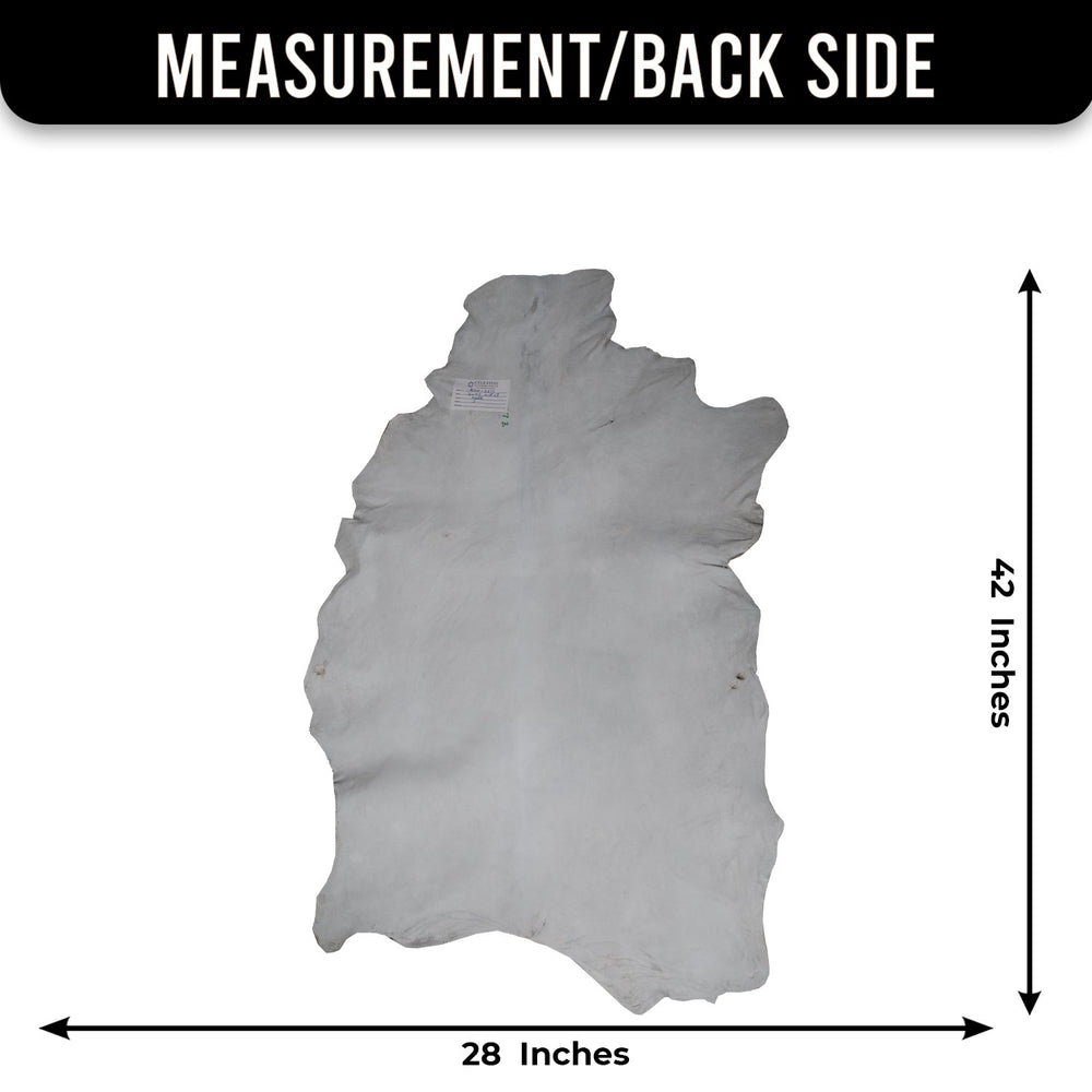 Luxury Brown and White Goat Hide Rug - Natural Premium Hair-On Goat Skin Rug - Handcrafted Eco-Friendly Home Decor - Celestial Leather Limited