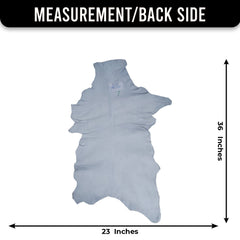 Luxury Handmade Dark Brown & White Goat Skin Rug - Soft, Kid & Pet-Friendly, Hypoallergenic, Non-Shedding, Sustainable, Eco-Friendly