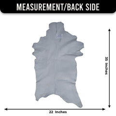 Premium Dark Brown Goat Skin Rug - Rustic Charm for Modern and Classic Interiors