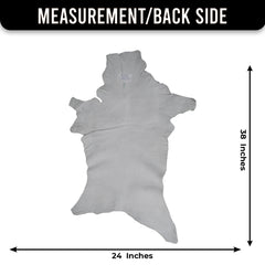 Rustic Brown and White Goat Skin Rug - Unique Pattern for Modern and Classic Décor