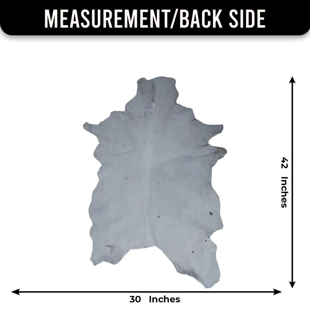 Luxury Black & White Genuine Goat Hide Rug | Premium Hair-On Skin Rug with Non-Slip Suede Back | Eco-Friendly - Sustainable - Celestial Leather Limited