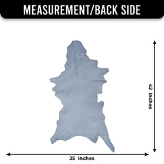 Luxurious Handpicked Brown & White Goat Skin Rug - Hypoallergenic - Non-Shedding - Sustainable - Eco-Friendly - Premium Hair-On Goatskin Rug - Celestial Leather Limited