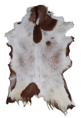 Original Goatskin Hide Brown, Goat Skin Rug, Goatskin Pelt, Home Decor Animal Skin Rug, Bedroom Aesthetic Area Rug, Brown and White Goat Hide Rug, Goat Skin Rug, Animal Skin Rug, Real Hair on Hide, Goal Pelt Rug, Home Decor Rug, Living Room Area Rug, Wall Hanging Rug, Aesthetic Rug, Leather Rug, Decorative Rug, Brown Goatskin Rug, GoatHide Brown White