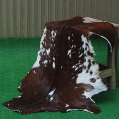 Premium Dark Brown Goat Hide Rug - Soft and Durable for Sophisticated Interiors