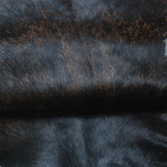 Luxurious Black & White Goat Skin Rug - Handmade, Soft & Hypoallergenic - Eco-friendly, Non-shedding, Unique Art Piece for Home Décor