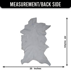 Luxurious Brown and White Goat Skin Rug - Premium Hair-On Eco-Friendly Goatskin Rug with Unique Patterns and Non-Slip Suede Back - Celestial Leather Limited