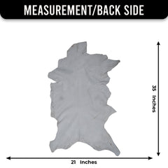 Luxury Brown & White Goat Skin Rug - Premium Handcrafted Hide Rug for Home Decor - Celestial Leather Limited