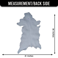 Luxury Brown and White Goat Hide Rug | Premium Hair-On Skin | Non-Slip Suede Back | Sustainable & Eco-Friendly | Handcrafted Elegance