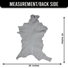 Luxury Multicolour Goat Skin Rug Handmade from 100% Pure Goat Skin | Soft, Durable, Hypoallergenic, Eco-Friendly | Unique Colour Variations,