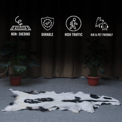 Goat Skin Rug, Handpicked for Quality, Unique Piece for Sale, Fast UK Delivery