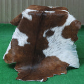 Luxurious Handmade Dark Brown & White Goat Skin Rug - Soft, Durable, Non-Shedding, Eco-Friendly - Unique Statement Piece for Home Décor - Celestial Leather Limited