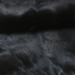 Luxury Black & White Goat Skin Rug - Soft, Durable, and Eco-Friendly Rug with Non-Slip Backing for Home Décor - Celestial Leather Limited