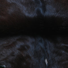 Luxury Dark Brown Goat Skin Floor Rug - Handmade from 100% Pure Goat Skin, Non-Shedding, Kid & Pet-Friendly, Eco-Friendly and Sustainable - Celestial Leather Limited