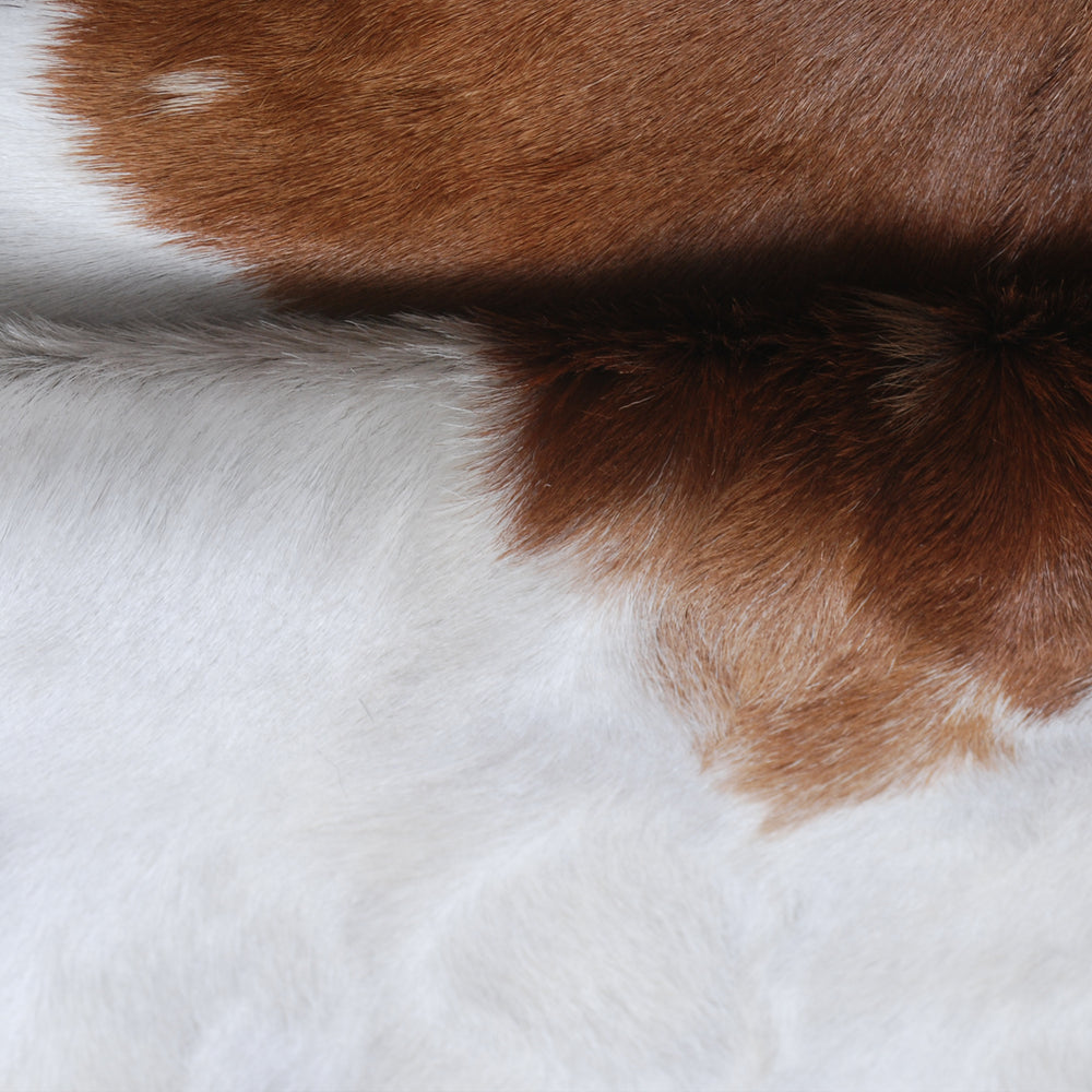 Luxury Multicolor Goat Skin Rug - Handmade from 100% Pure Goat Skin, Hypoallergenic, Non-Slip Suede Back, Sustainable Eco-Friendly Décor - Celestial Leather Limited
