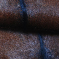 Luxury Brown & White Goat Hide Rug - Premium Natural Hair-on Goat Skin - Handcrafted Eco-Friendly Home Decor - Unique Patterns - Non-Slip - Celestial Leather Limited