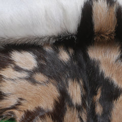 Luxurious Multicolour Goat Skin Rug - Handmade, Soft & Hypoallergenic Floor Rug - Unique Eco-Friendly Home Decor