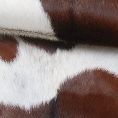 Elegant Dark Brown Goat Skin Rug - Natural Hair-On Accent for Floors or Walls