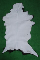 Luxury Black & White Goatskin Rug - Modern Décor, Soft - Pet-Friendly, Unique Natural Hair on Leather, Eco-Friendly Wall Art