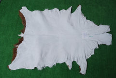 Premium Dark Brown Goat Skin Rug - Rustic Charm for Modern and Classic Interiors