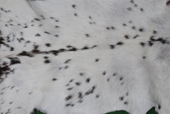 Luxury Brown & White Genuine Goat Hide Rug | Handcrafted Hair-On Goatskin | Eco-Friendly - Hypoallergenic | Premium Natural Goat Skin Rug