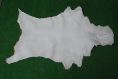 Elegant Dark Brown Goat Skin Rug - Natural Hair-On Accent for Floors or Walls