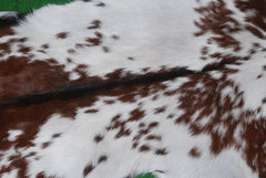 Dark Brown Rug - Soft, Durable, and Eco-Friendly - Handmade Pure Goat Skin Floor Rug - Non-Slip Suede Back