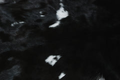 Luxury Black & White Goat Skin Floor Rug - Soft, Durable, and Eco-Friendly - Stylish Decor Accent for High-Traffic Areas - Celestial Leather Limited