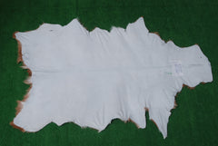 Luxury Brown & White Goat Hide Rug | Premium Hair-On Skin | Handpicked - Handcrafted | Non-Slip Suede Back | Sustainable - Eco-Friendly