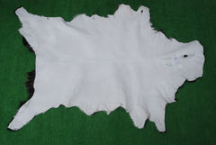 Luxurious Black & White Goat Skin Rug- Home Décor Floor Rug - Celestial Leather Limited