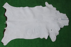 Rustic Black and White Goat Hide Rug - Perfect for Floor or Wall Décor