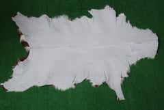 Dark Brown Rug - Soft, Durable, and Eco-Friendly - Handmade Pure Goat Skin Floor Rug - Non-Slip Suede Back