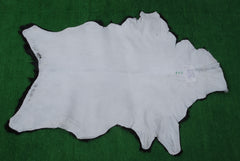 Authentic Hair-On Goat Skin Rug - Black and White Pattern for Luxe Décor