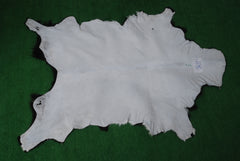 Luxurious Black & White Goat Skin Rug - Unique Natural Pattern - Celestial Leather Limited