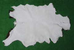 Goat Skin Rug, Black and white Handpicked for Quality, Unique Piece for Sale, Fast UK Delivery