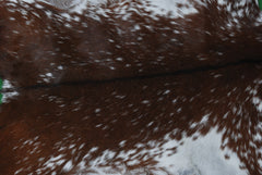 Luxury Brown & White Goat Skin Rug - Premium Hair-On Hide Rug with Unique Patterns, Non-Slip Suede Back, Sustainable - Eco-Friendly