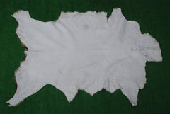 Luxurious Brown and White Goat Skin Rug - Premium Hair-On Eco-Friendly Goatskin Rug with Unique Patterns and Non-Slip Suede Back - Celestial Leather Limited