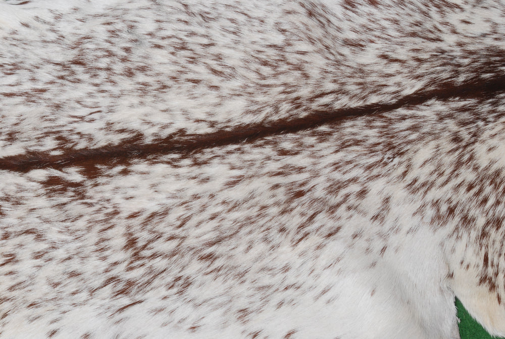 Luxurious Brown and White Goat Skin Rug - Premium Hair-On Eco-Friendly Goatskin Rug with Unique Patterns and Non-Slip Suede Back - Celestial Leather Limited