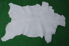 Luxurious Brown and White Goat Hide Rug - Premium Hair-On Goatskin Rug - Sustainable & Eco-Friendly - Handcrafted Elegance