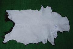 Natural Black and White Goat Hide Rug - Luxurious and Stylish Floor Accent