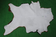 Natural Dark Brown Goat Hide Rug - Perfect for Modern and Rustic Spaces