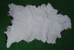 Unique Natural Black & White Goat Skin Rug - Sustainable Animal Hide Throw Floor Rug - Modern Eco-Friendly Home Décor Rug - Celestial Leather Limited