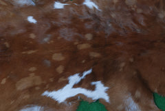 Authentic Hair-On Goat Skin Rug - Rich Dark Brown for Sophisticated Interiors