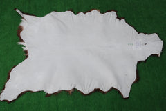 Stylish Dark Brown Goat Hide Rug - Perfect Accent for Contemporary Homes