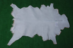 Premium Brown and White Goat Hide Rug - Natural, Handcrafted, Non-Slip Suede Back, Eco-Friendly & Sustainable - Hypoallergenic - Celestial Leather Limited